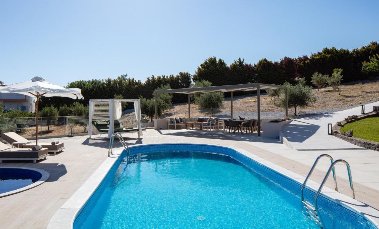 Villa Natura - With Private Heated Pool Tria Monastiria Eksteriør bilde