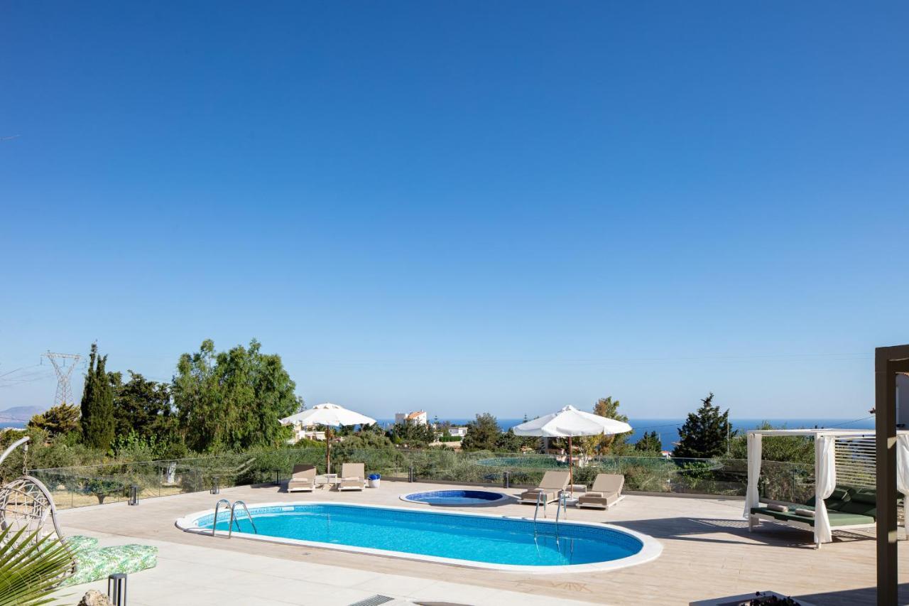 Villa Natura - With Private Heated Pool Tria Monastiria Eksteriør bilde
